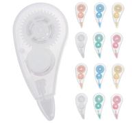 20 Pièces Ruban Correcteur Blanc Applicateur pour Fournitures Scolaires et | Plastique Léger, Couvre L’encre Foncée, Utilisation Immédiate sans Séchage, pour Notes Manuscrites, Cahiers, Maison