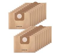 20 Pièces Sac Aspirateur pour Karcher wd3,Modèle 6.959-130.0 pour Aspirateur WD 3/3 Batterie / 3.150/3.200, A2201/2204/2504/2554/2251/2604，SE4001/4002