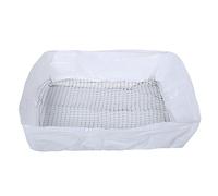 20 pièces sac filtrant en nylon pour bac à litière pour chat, outil de nettoyage hygiénique de désodorisation de litière pour chat, sacs d'élimination des déchets de chaton