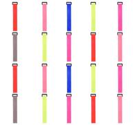 20 Pièces Sangle de Fixation Nylon Réglable, pour Canne à Pêche | Lier Deux , Plastique et Nylon, Usage Tiges Fines et Fanions, Lot Pratique Couleur Aléatoire