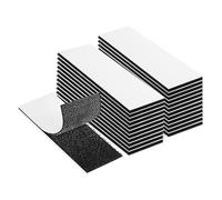 20 Pièces Scratch Autocollant Double Face, 20mm*100mm Bande Scratch Adhésif Bande Agrippantes Adhésives Autocollant, pour Ménage, Bricolage Et l'artisanat