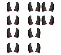 20 Pièces Séries Doigt Anti-Transpiration Manches de Manches de étanches Pouces Manchon de Doigt Contrôleur de Couverture de Doigt