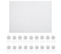 20 Pièces Serviette Compressée Visage Jetable en Coton Non Tissé | Absorption Élevée, sans Retour D’humidité, Format Mini pour Voyage et Soins Diy, Usage Quotidien