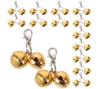 20 Pièces Sonnette D'alarme pour Canne à Pêche à Fixation Rapide | Fer, Fixation Stable par Pince, Résistance aux Faux Signaux, pour Pêche Nocturne et Extérieure