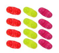20 Pièces Sonnettes D'alarme de Pêche Camping pour Canne | Double Hochet, Accessoire de Peche, Clochettes de Nuit, Usage Simple Couleur Aléatoire