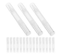 20 Pièces Stylo Pinceau à Huile pour Ongles 5ml Transparent PP | Structure sous Vide, Embout Souple Biseauté, Niveau Visible, Protège le Sérum du Dessèchement, en Déplacement