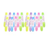 20 Pièces, Stylos Dissolvants pour Vernis à Ongles, Pointe Précise | Plastique Lisse, Format Compact de Poche, pour Résidus de Gel et Erreurs de Nail Art