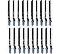 20 pièces T119BO 12 TPI Assortiment de lames de scie sauteuse à déplacement en T pour couper