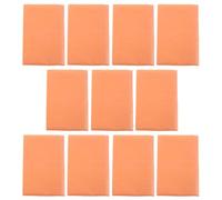 20 Pièces Tampon de Nettoyage Tatouage Jetable | Revêtement Anti-fuite, Pâte de Cellulose Orange, Usage Maison et Nail Art, Protège la Surface des Pigments