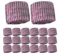 20 Pièces Tampon Jex Avec Savon, Tampons De Savon En Laine D'acier, Tampons À Récurer En Laine D'acier, Éponge À Récurer En Laine D'acier De Nettoyage Ménager Pour Enlever La Saleté Tenace, La Graisse