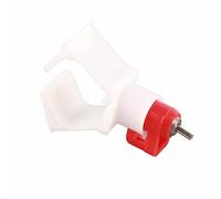 20 Pièces Tasses d'Abreuvoir de Poulet, Système d'Abreuvement Automatique de Mamelon d'eau de Poulet Abreuvoir de Mamelon de Style de Vis de Volaille pour Oiseau de Canard de Poule