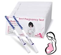 20 pièces Tests de Grossesse Précoce, 10 mIU/mL test de précoce Grossesse, Test de grossesse ultra-sensible Résultats Précis, Détection Précoce Bandelettes, Emballé individuellement