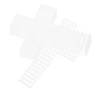 20 Pièces Toile à Mailles en Plastique Croisée | Canevas Plastique pour Loisirs Créatifs, Usage Intérieur et Extérieur, Forme Croix, Support Renforcé, Garçon et Filles
