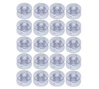 20 pièces Transparentes réutilisables en Plastique Machine à Coudre bobines Accessoires de Couture pour Bricolage Artisanat vêtements Premiers Soins fournituress Nouveau publié et Populaire