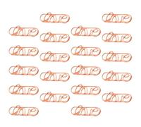 20 Pièces Trombone -page Rose Doré en Fer, Pince Mémo Élégante | Enseignants et Bureaux, Finition Polie Douce, les Pages, Cartes et Calendriers Style