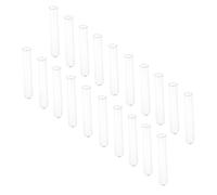 20 Pièces Tube à Essai en Verre 35ml, Résistant à Chaleur | Observation Visuelle, Échantillons Secs et Liquides Chimiques, Usage Réutilisable, École et Bricolage