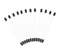 20 Pièces Tube Porte-bâtonnets de Parfum en Acrylique Noir 230x12