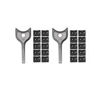 20 Pièces USB Dust Plug Charger Port Cover Cap USB Security Lock Universal Dustproof Protector PC Notebook Laptop