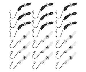 20 Pièces Verrou de Fermeture Éclair Discret Léger | Accessoire Réutilisable pour Commuter et Voyageurs, Réparation Rapide en Déplacement, Adapté aux Vêtements Quotidiens