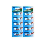 20 Piles AG10 LR54 D389 D39 SR1131 SR54 S09 SR1130SW EUNICELL