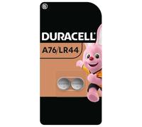 20 piles alcalines Duracell LR44 / A76 de 1,5 V