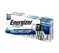 20 piles Energizer Ultimate Lithium AAA - Pile stylet Longue Durée pour appareils Torches Jouets et Caméras