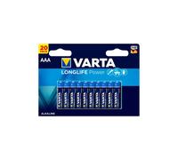 20 Piles LR03 AAA VARTA Long Life