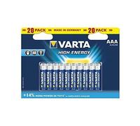 20 Piles LR03 AAA VARTA Long Life