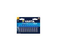VARTA Piles AA, lot de 20, Longlife Power, Alcalines, 1,5V, pour jouets, souris sans fil, lampes de poche, Made in Germany