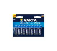 20 Piles LR6 AA VARTA Long Life