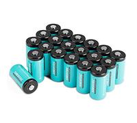 20 Piles Shentec Piles CR123A Lithium 3V 1600mAh CR123A CR17345 Batterie Lithium Jetable, pour Instrumentation Intelligente, Appareil numérique Jouets Microphone