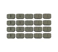 20 plaquettes de frein à disque de rechange pour moto de poche 43cc 47cc 49cc 97cc 100cc, mini moto, crosser pour enfant, trottinette électrique 10 pair