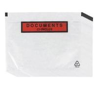 20 pochettes d'expédition autocollantes A5 transparentes - Youdoit Transparent G