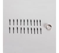 20 Pointes de Remplacement pour Stylet ArtPaint AP10/AP20 et Fonctionne pour la Tablette Graphique M106K/S56K