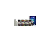20 POPULAR cREATEX cOLORS PAINT SET-Airbrush-Hobby-Art