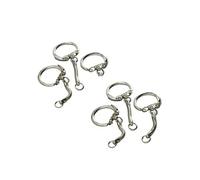 20 porte-clés 6 cm + mousquetons