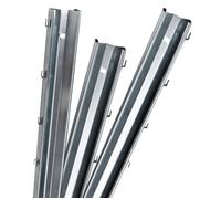 20 poteaux de clôture à profil en Z de 2,5 m de long, clôture de protection