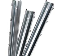 20 poteaux de clôture à profil en Z de 2,3 m de long, clôture de protection cont