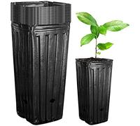 20 Pots De Pépinière De Plan Te Profonde, Grands Pots d'arbre, Pots De Pépinière Profond Pottes d'arbre À Arbre Récipient De Sem is pour Pla ntes Extérieures Intérieures