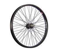 20 Pouces BMX Roue Avant vélo Noir 48 axe traversant Noir