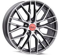 20 pouces MAM RS4 5x114,3 ET45 Jantes alu PALLADIUM FRONT POLISH