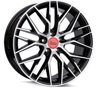 20 pouces MAM RS4 5x120 ET35 Jantes en aluminium BLACK FRONT POLISH