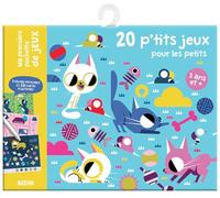 20 p'tits jeux pour les petits : Avec 1 feutre effaçable et 20 cartes plastifiées