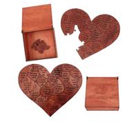 20 Raisons Pourquoi Je t'aime Coeur Puzzle-Cadeau de Saint Valentin réfléchie personnalisé pour Lui ou Elle-Journal d'amour pour Petit ami, Petite Amie, Mari, Femme