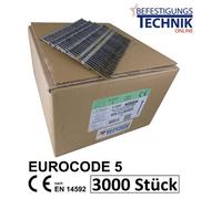 20° RK Clous en bande 3,1x90mm lisses brillants pour cloueur Bostitch Prebena Paslode KMR BeA 3M P