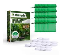 20 sachets répulsifs pour rongeurs à l'huile de menthe poivrée - repousse souris et rats naturellement