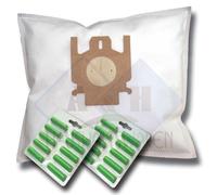 20 sacs d'aspirateur + 20 Parfum Baguettes Convient pour Miele Gala, or, Graphito : S4, : Green magic 2000, Green Star : S4211 Vert Croix