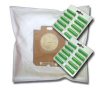 20 sacs d'aspirateur + 20 Parfum Baguettes pour Philips HR8500... 8599 Impact de, HR8500... 8599-Mobilo Plus, hygiène de Specialist, Impact Excel, City Line Juwel, Miami