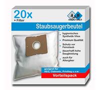 20 sacs d'aspirateur pour Bestron Optimo abg300soe. abg300woe. ABG300WPE