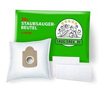 20 Sacs d'aspirateur pour ROWENTA Silence Force RO 6432 EA, RO 6441, RO 6442, RO 6451, RO 6455, RO 6457, RO 6466, RO 6477, RO 6484, RO 6486 und Silence Force Compact RO 6327, RO 6331, RO 6355, RO 6383